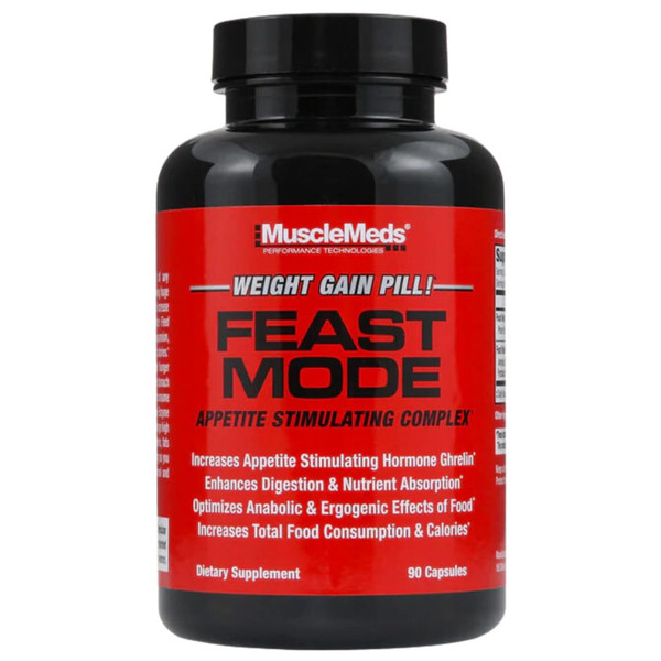 MUSCLEMEDS Feast Mode - Appetite Stimulant - 90 Cap