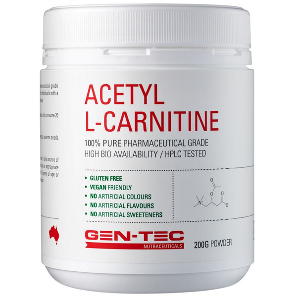 GEN-TEC Acetyl L-Carnitine 200g