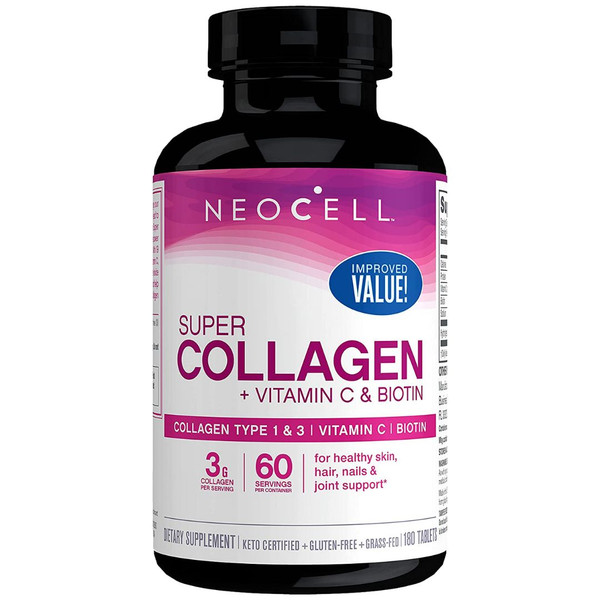 Neocell, Super Collagen, + Vitamin C & Biotin