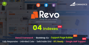 Revo - Multipurpose Stencil Responsive BigCommerce Theme Revo - Multipurpose Stencil Responsive BigCommerce Theme