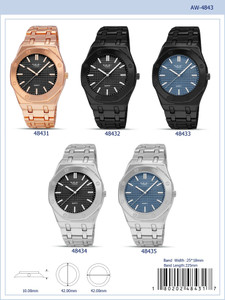 4843 - Metal Band Watch