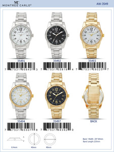 3549 - Metal Band Watch