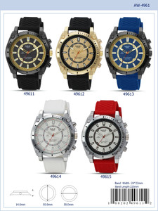 4961 - Silicon Band Watch