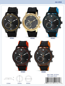 4958 - Silicon Band Watch
