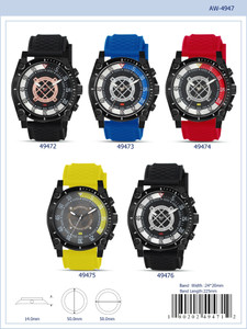 4947 - Silicon Band Watch