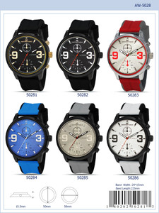5028 - Silicon Band Watch
