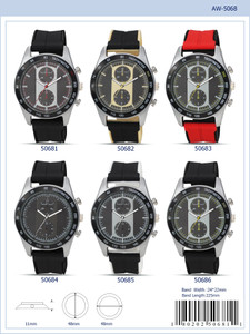 5068 - Silicon Band Watch