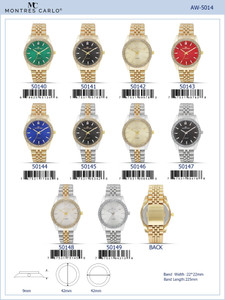 5014 - Metal Band Watch