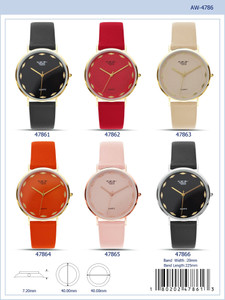 4786 - Vegan Leather Band Watch