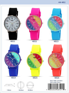 4852 - Silicon Band Watch