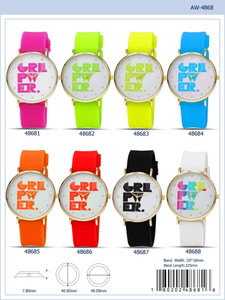 4868 - Silicon Band Watch