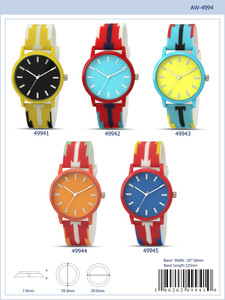 4994 - Silicon Band Watch