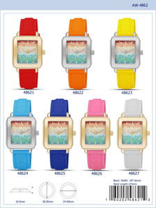 4862 - Silicon Band Watch