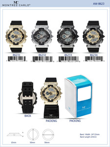 8623 - Analog Digital Watch