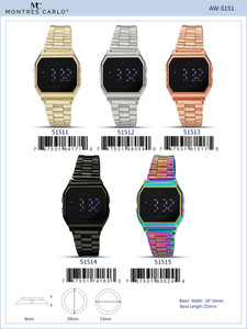 5151 - Retro LED Watch