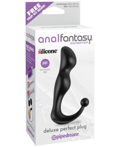 Anal Fantasy Collection Perfect Plug - Black Anal Fantasy Collection Perfect Plug - Black