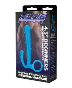 Blue Line C & B 4.5" Beginners Prostate Massager - Jelly Blue Blue Line C & B 4.5" Beginners Prostate Massager - Jelly Blue