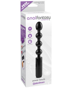 Anal Fantasy Collection Power Beads - Black Anal Fantasy Collection Power Beads - Black