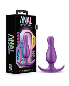Blush Anal Adventures Matrix Quantum Plug - Purple Blush Anal Adventures Matrix Quantum Plug - Purple