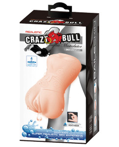 Crazy Bull No Lube Masturbator Sleeve - Vagina Crazy Bull No Lube Masturbator Sleeve - Vagina