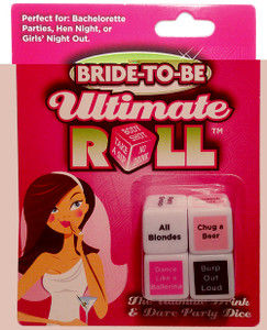 Bride-to-be Ultimate Roll Dice Game Bride-to-be Ultimate Roll Dice Game