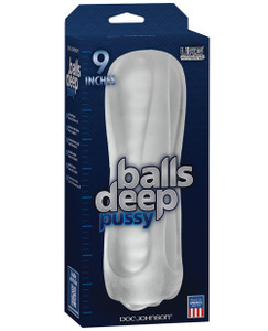 Balls Deep The Baller 9" Pussy Stroker - Frost Balls Deep The Baller 9" Pussy Stroker - Frost