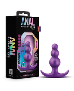 Blush Anal Adventures Matrix Supernova Plug - Purple Blush Anal Adventures Matrix Supernova Plug - Purple
