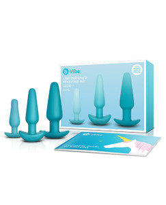 'b-vibe Anal Education Set - Teal 'b-vibe Anal Education Set - Teal