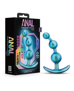 Blush Anal Adventures Matrix Gamma Plug - Teal Blush Anal Adventures Matrix Gamma Plug - Teal