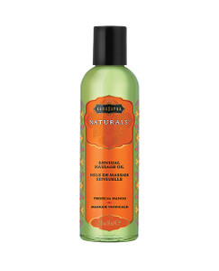 Kama Sutra Naturals Massage Oil - 2 Oz Tropical Mango Kama Sutra Naturals Massage Oil - 2 Oz Tropical Mango