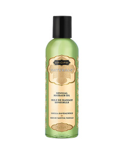 Kama Sutra Naturals Massage Oil - 2 Oz Vanilla Sandalwood Kama Sutra Naturals Massage Oil - 2 Oz Vanilla Sandalwood