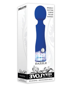Evolved Dazzle Rechargeable Wand - Blue Evolved Dazzle Rechargeable Wand - Blue