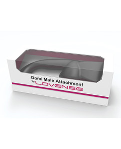 'lovense Domi Flexible Rechargeable Mini Wand Male Attachment - Black 'lovense Domi Flexible Rechargeable Mini Wand Male Attachment - Black