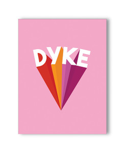 'dyke Power Naughty Greeting Card