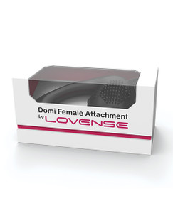 'lovense Domi Flexible Rechargeable Mini Wand Female Attachment - Black 'lovense Domi Flexible Rechargeable Mini Wand Female Attachment - Black