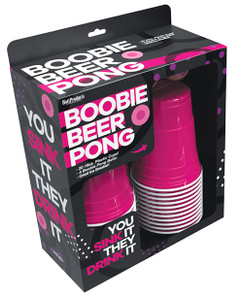 Boobie Beer Pong W/cups & Boobie Balls Boobie Beer Pong W/cups & Boobie Balls