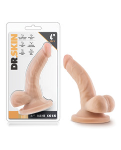 Blush Dr. Skin 4" Mini Cock - Beige Blush Dr. Skin 4" Mini Cock - Beige