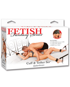Fetish Fantasy Series Cuff & Tether Set Fetish Fantasy Series Cuff & Tether Set