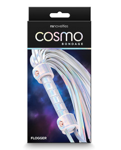 Cosmo Bondage Flogger - Rainbow Cosmo Bondage Flogger - Rainbow