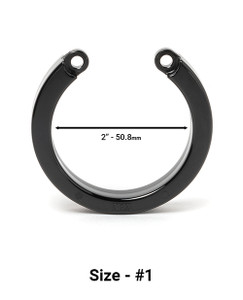 'cock Cage U-ring #1 - Black