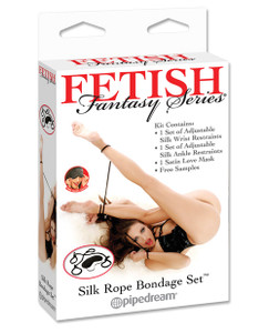 Fetish Fantasy Series Silk Rope Bondage Set Fetish Fantasy Series Silk Rope Bondage Set