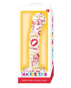 Collage I Remember Paris G Spot Silicone Dildo Collage I Remember Paris G Spot Silicone Dildo