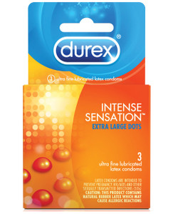 'durex Intense Sensation Condom - Box Of 3