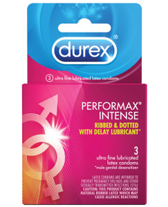 'durex Performance Intense Condom - Box Of 3