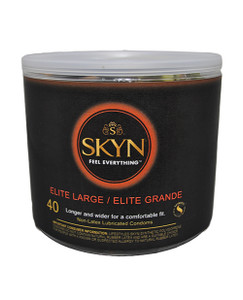Lifestyles Skyn Elite Large Condom - Bowl Of 40 Lifestyles Skyn Elite Large Condom - Bowl Of 40