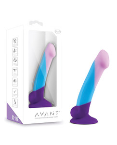 Blush Avant D16 Silicone Dildo - Purple Haze Blush Avant D16 Silicone Dildo - Purple Haze