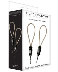 'electrastim Accessory - Metallic Adjustable Cock Loops 'electrastim Accessory - Metallic Adjustable Cock Loops