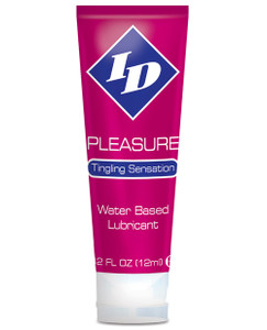 Id Pleasure Waterbased Tingling Lubricant - 12ml Tube Id Pleasure Waterbased Tingling Lubricant - 12ml Tube