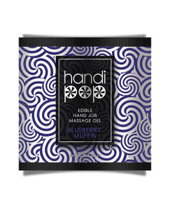 Handipop Hand Job Massage Gel Single Use Packet - 6 Ml Blueberry Muffin Handipop Hand Job Massage Gel Single Use Packet - 6 Ml Blueberry Muffin