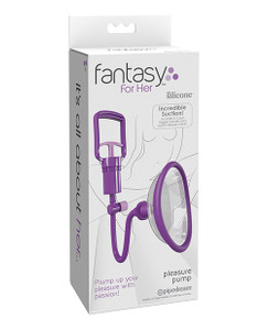 Fantasy For Her Pleasure Pump - Purple Fantasy For Her Pleasure Pump - Purple